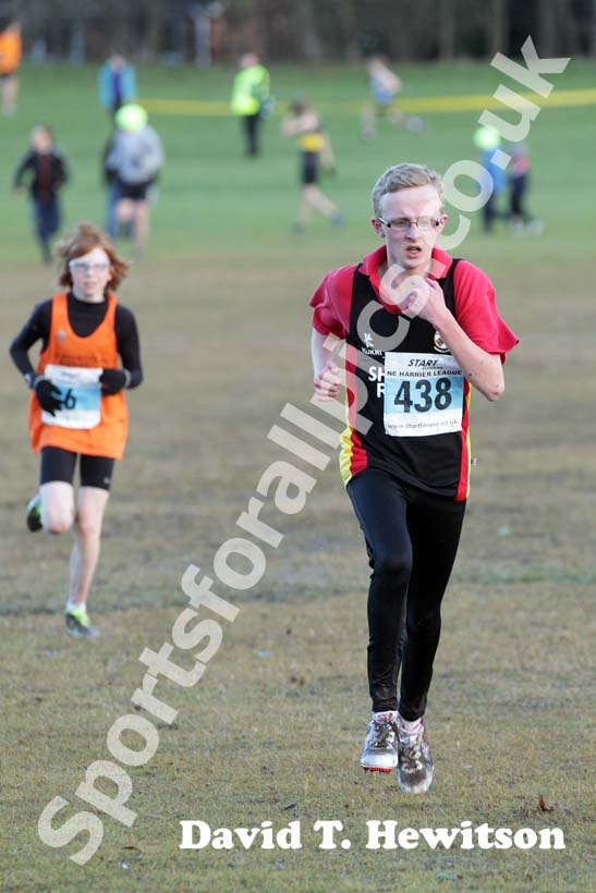 Blue 438, Start First North East Harrier League,  Jarrow.